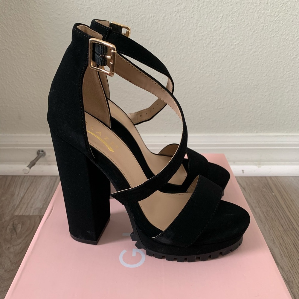 Black heels